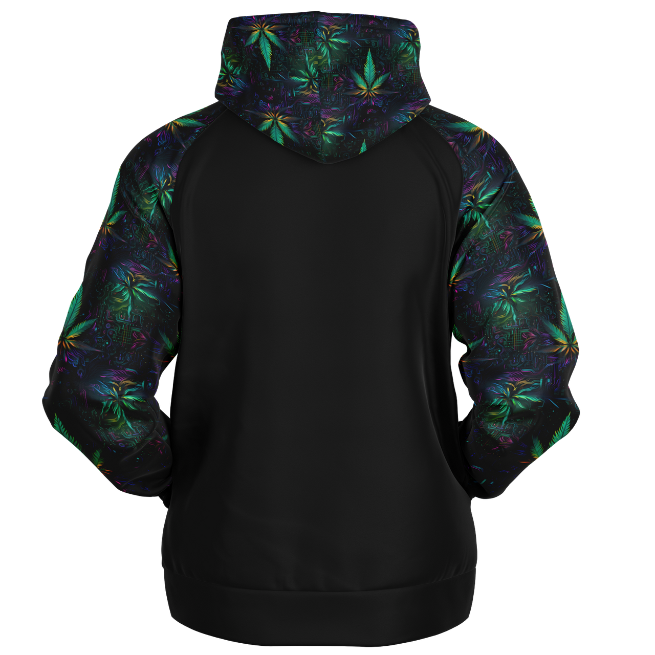 Chokefish™ Cannabis Raglan Remix-004B