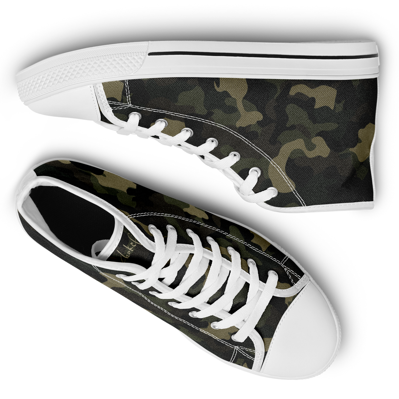 Chokefish™ Urban Peak Retro High Tops-Camouflage-002