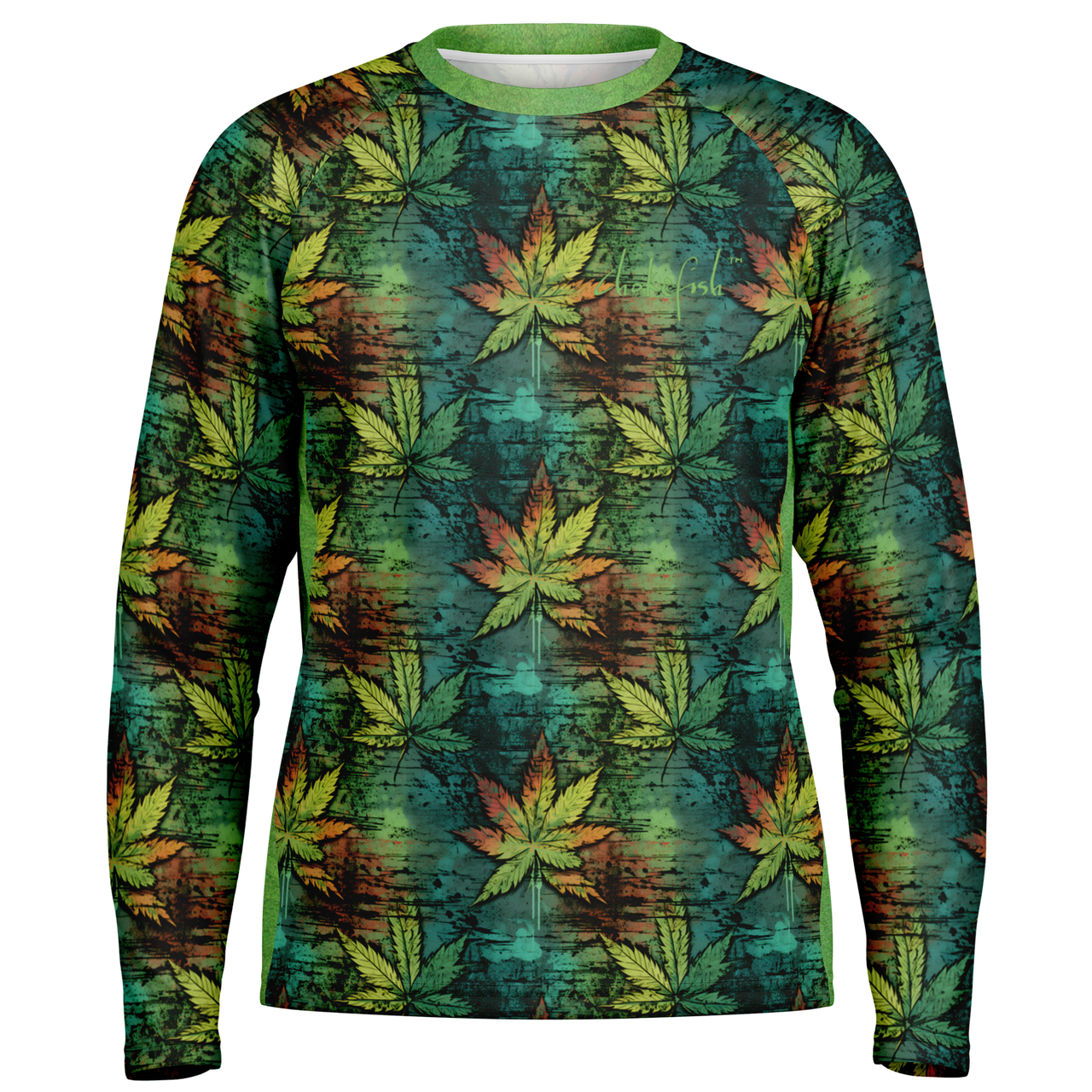Chokefish™ Long Sleeve Every Day All Weather Cannabis Shirt Men's-001