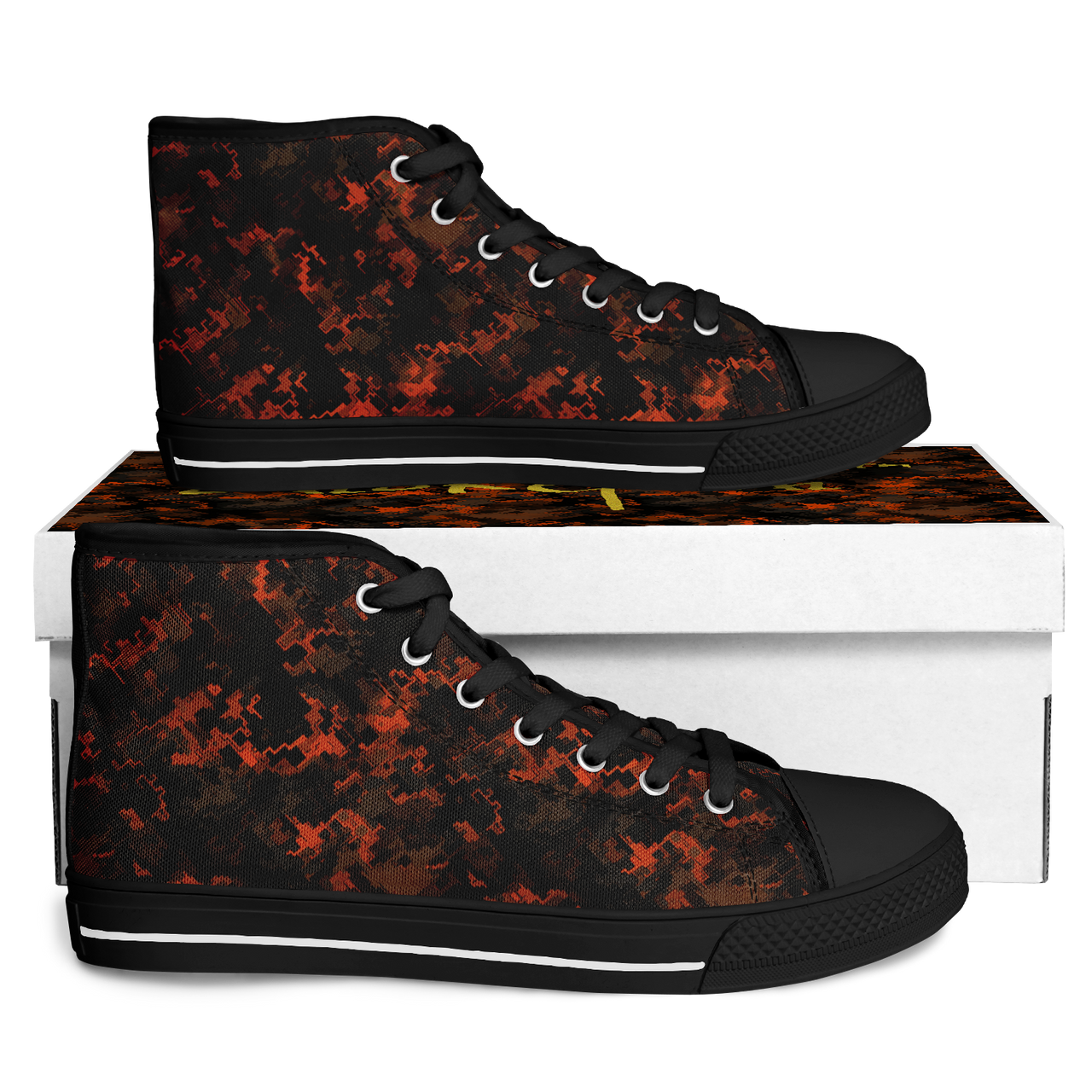 Chokefish™ Urban Peak Retro High Tops-Camouflage-014-2
