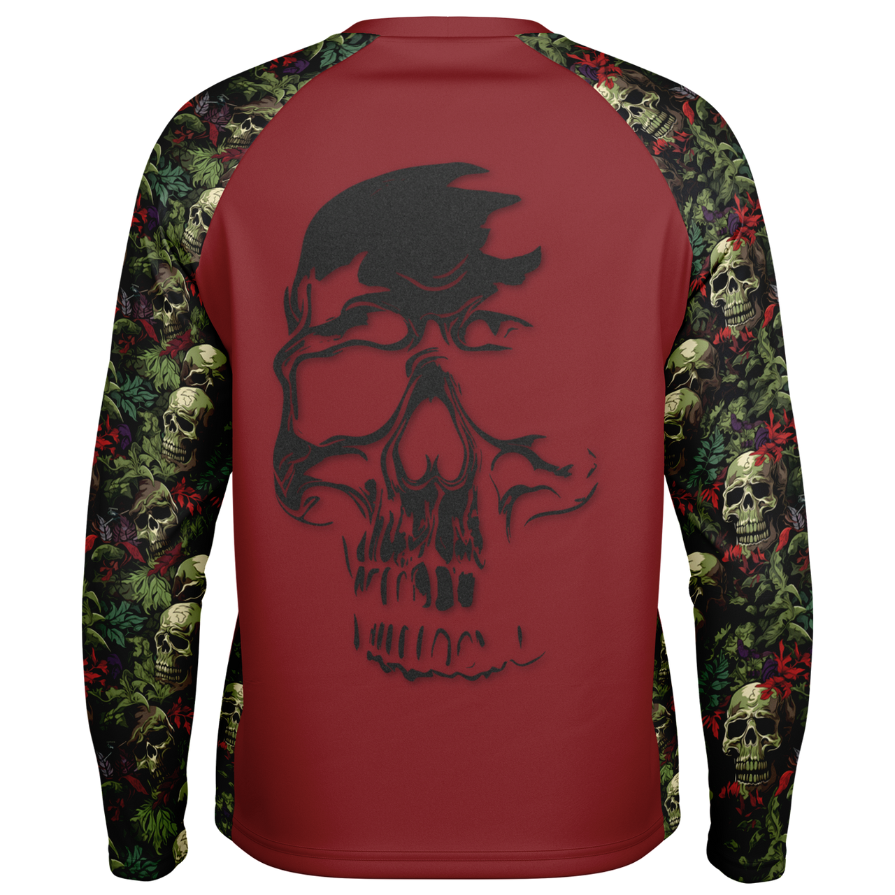 Chokefish™ Long Sleeve Every Day All Weather Skulls Shirt Men's-025