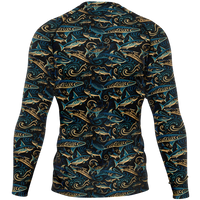 Chokefish™ Long Sleeve Rashguard Marine Men's Shirt-003