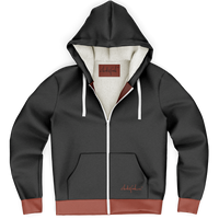 Chokefish™ Microfleece Zip-Up Hoodie Skulls-004
