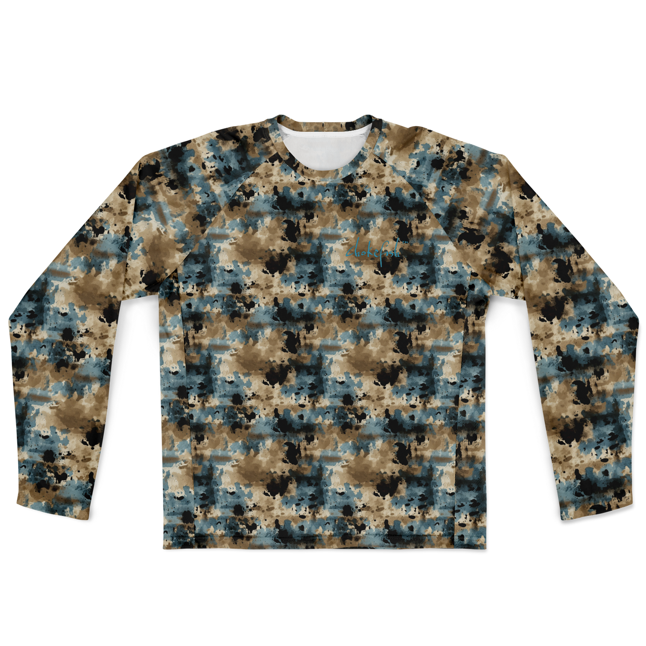 Chokefish™ Long Sleeve Every Day All Weather Acid-Wash Shirt Men's-012