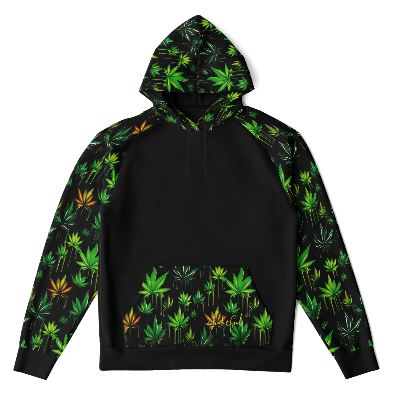 Chokefish™ Cannabis Raglan Remix-011B