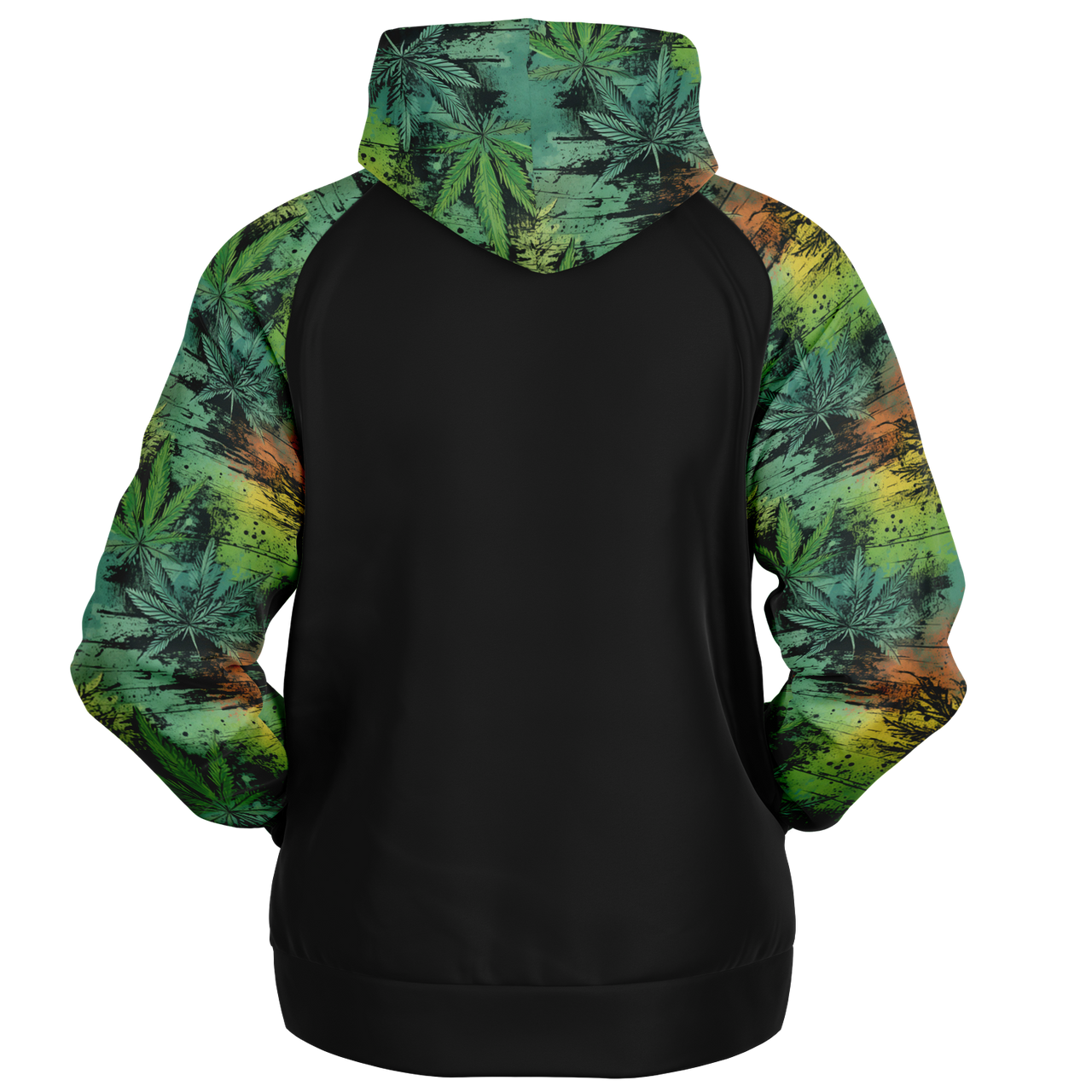 Chokefish™ Cannabis Raglan Remix-006B