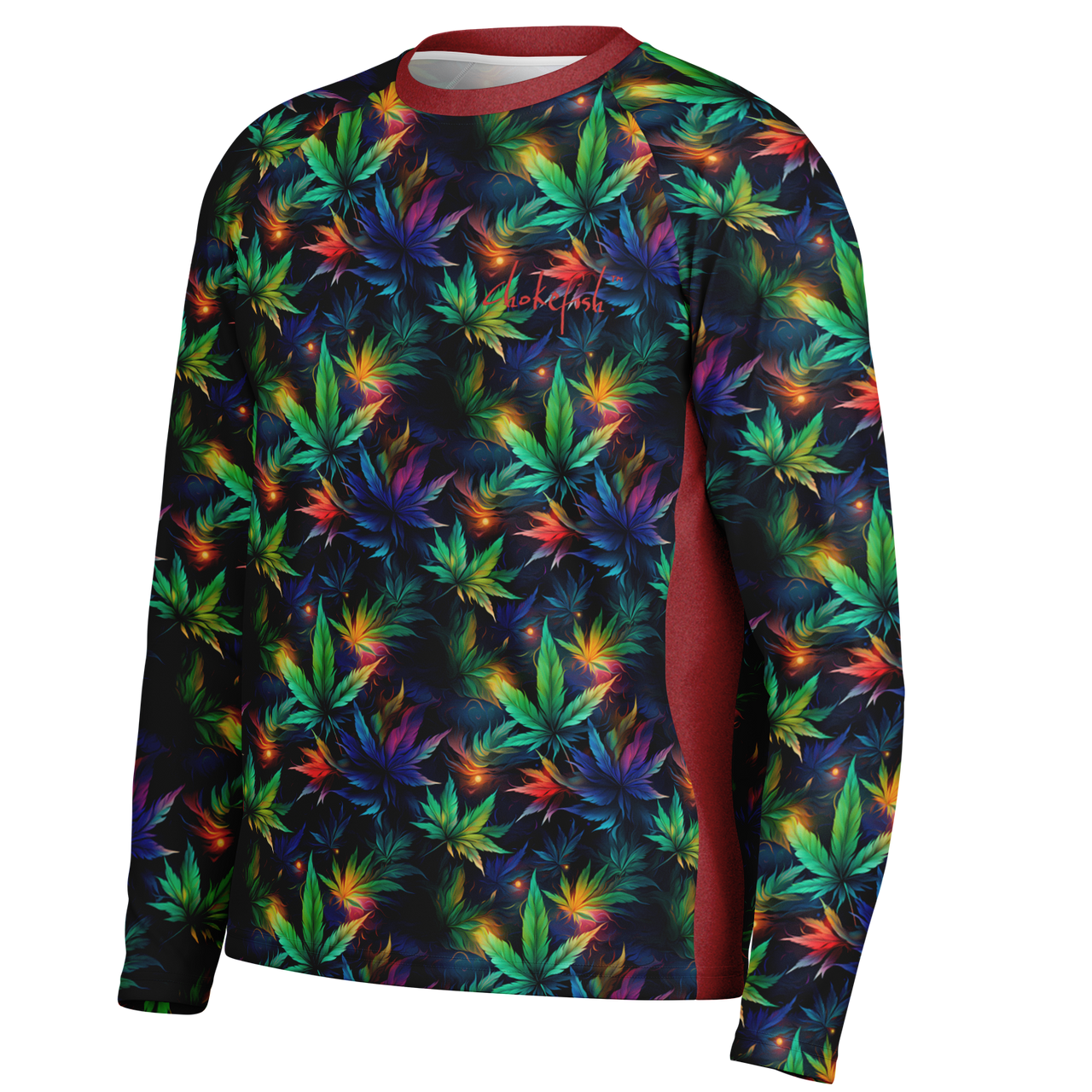 Chokefish™ Long Sleeve Every Day All Weather Cannabis Shirt Men's-027