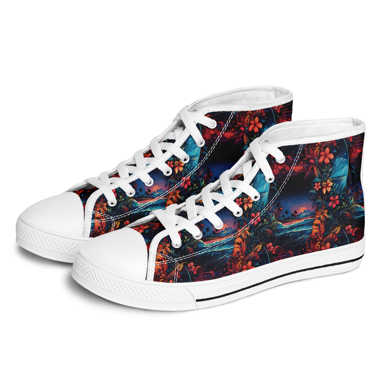 Chokefish™ Urban Peak Retro High Tops-Surfboards-002