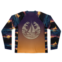 Chokefish™ Long Sleeve Every Day All Weather Trees&Boats Shirt Men's-018-Special Edition