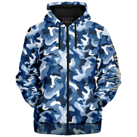 Chokefish™ Microfleece Zip-Up Hoodie Camouflage-005B