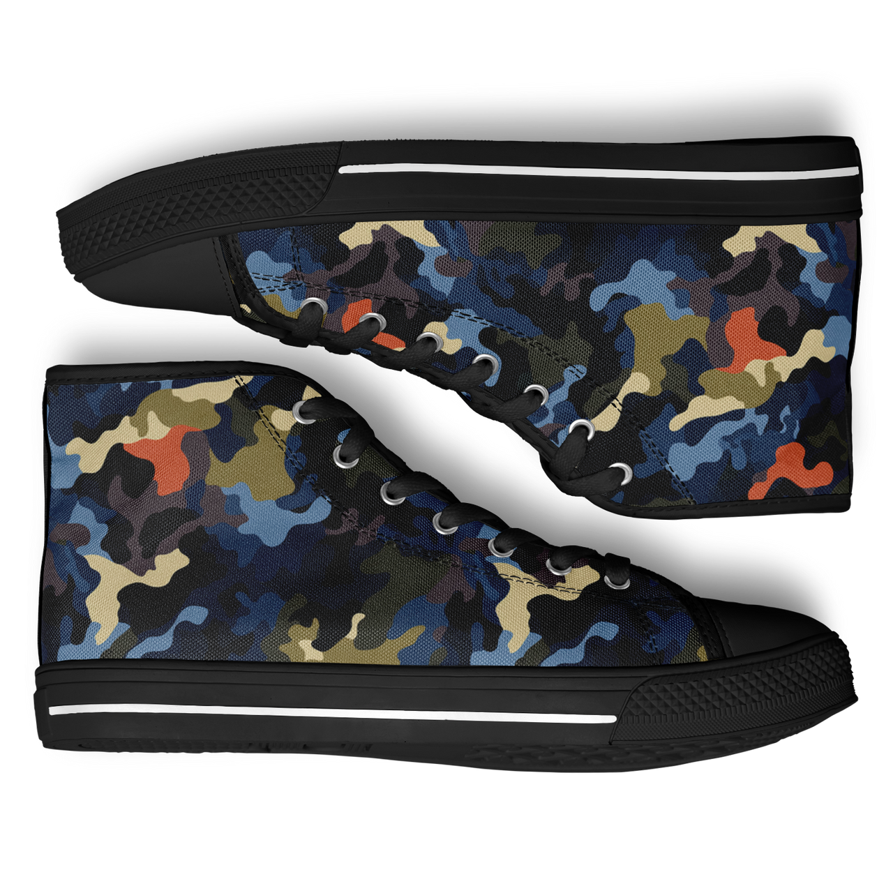 Chokefish™ Urban Peak Retro High Tops-Camouflage-017-2