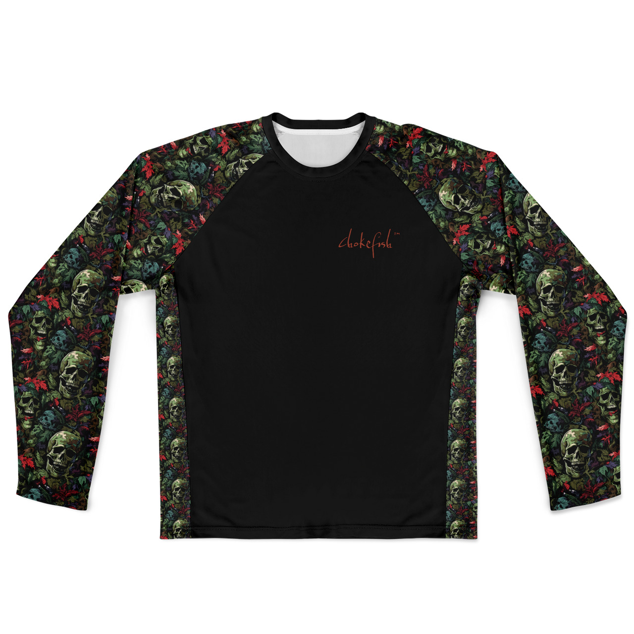 Chokefish™ Long Sleeve Every Day All Weather Skulls Shirt Men's-027