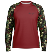 Chokefish™ Long Sleeve Every Day All Weather Skulls Shirt Men's-025