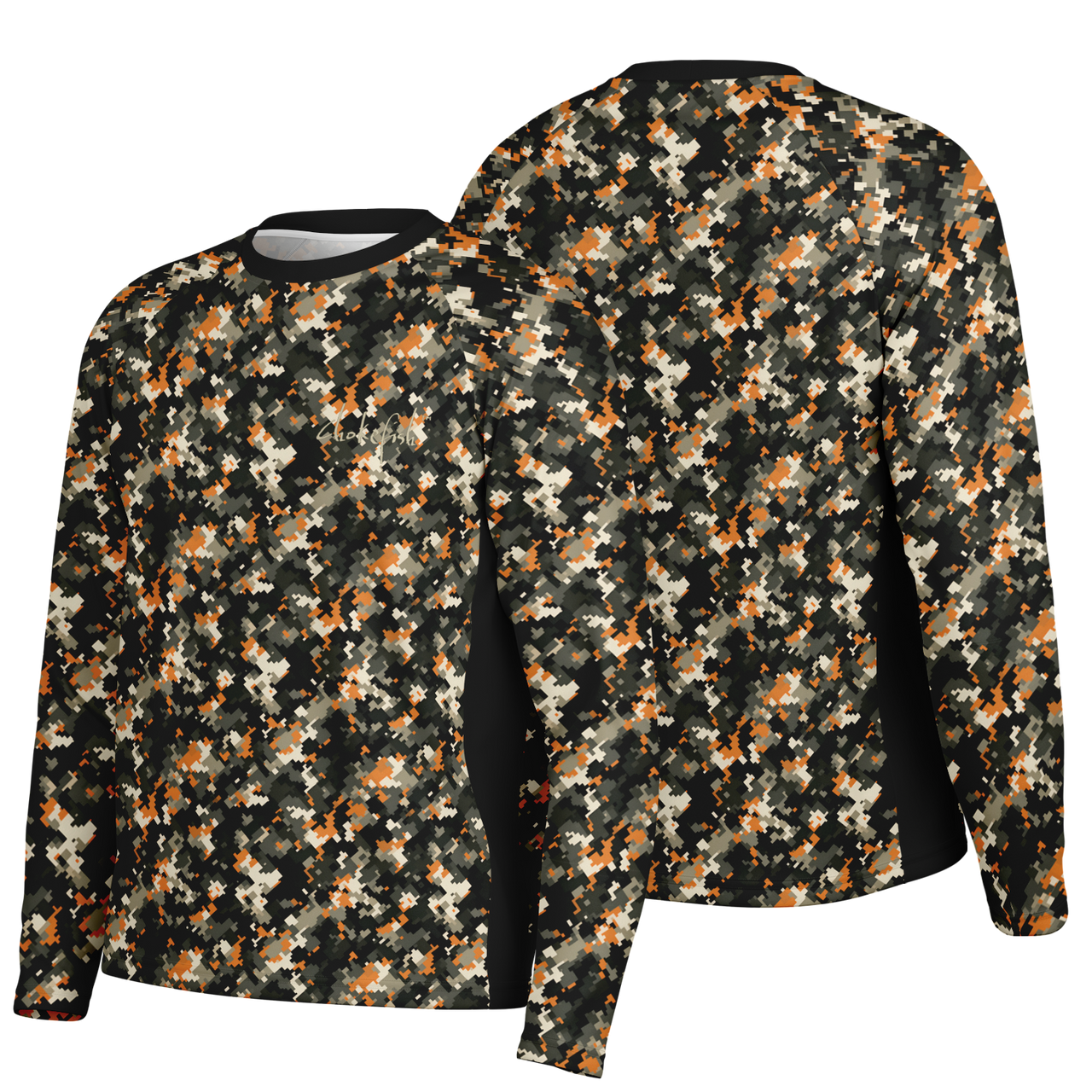 Chokefish™ Long Sleeve Every Day All Weather Camouflage Shirt Men's-016