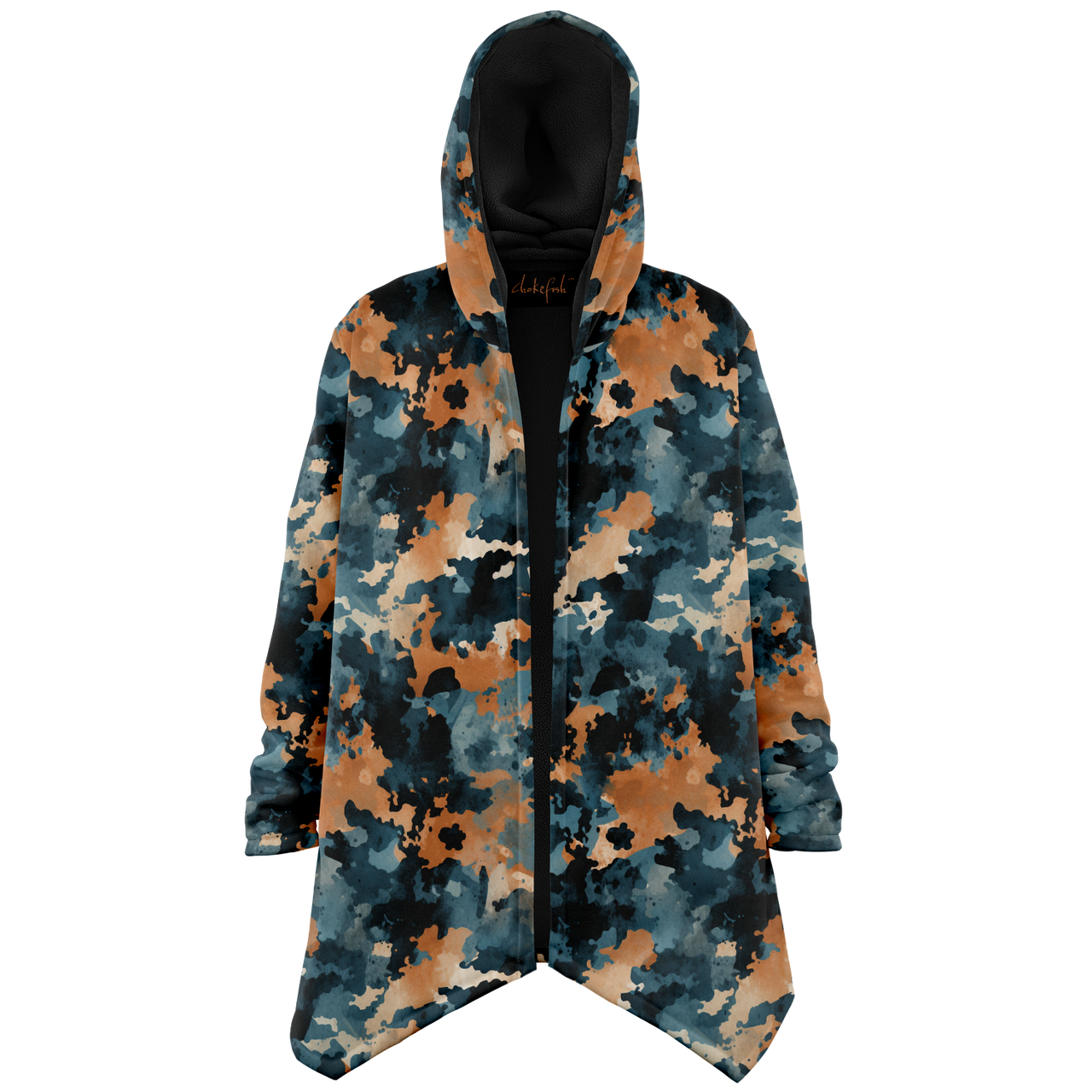 Chokefish™ Acid-Wash Cloaks Unisex-008B