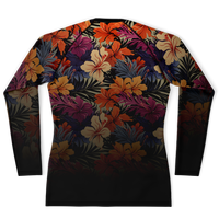 Chokefish™ Long Sleeve Rashguard Floral Men's Shirt-007-2