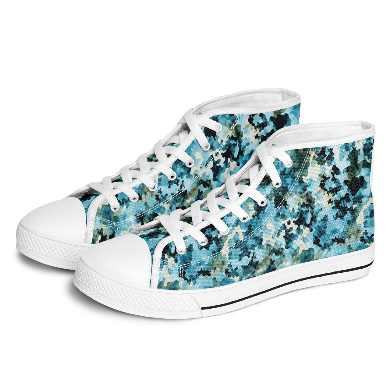 Chokefish™ Urban Peak Retro High Tops-Acid-Wash-013