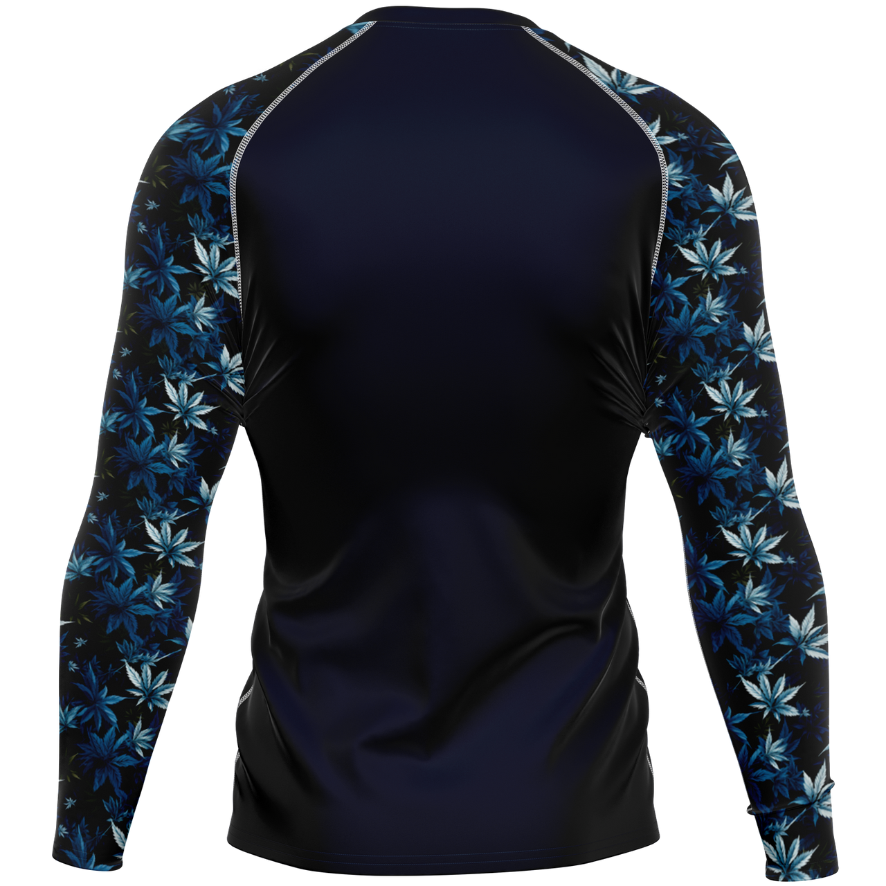 Chokefish™ Long Sleeve Rashguard Cannabis Men's Shirt-005-2