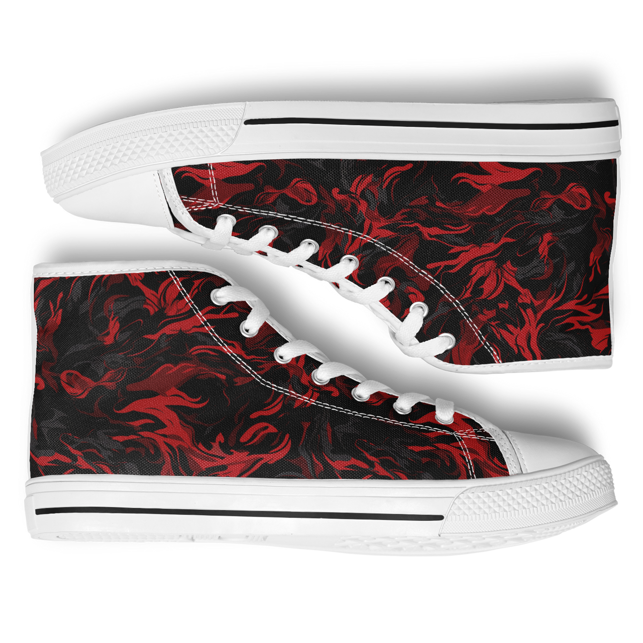 Chokefish™ Urban Peak Retro High Tops-Camouflage-003