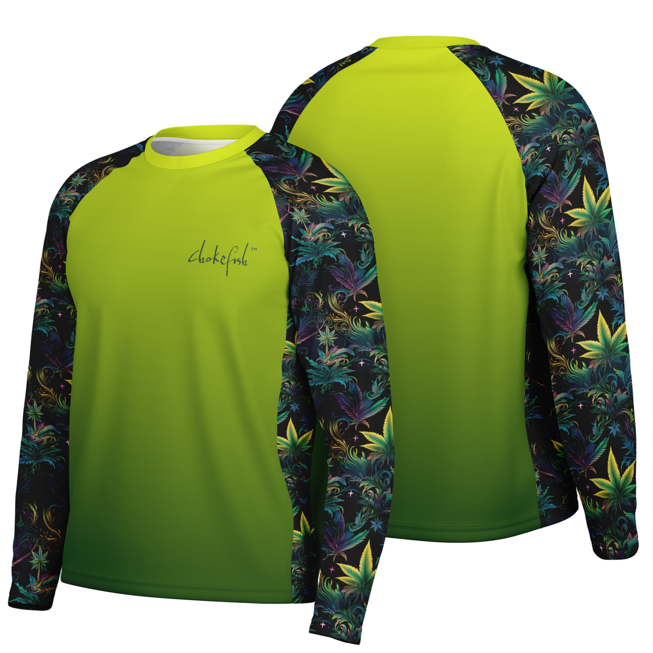 Chokefish™ Long Sleeve Every Day All Weather Cannabis Shirt Men's-023