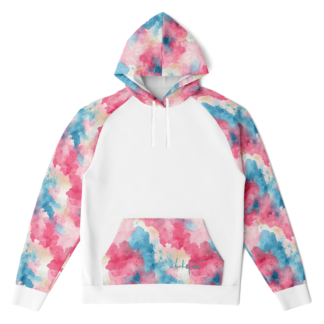 Chokefish™ Acid Wash Raglan Remix - 001W