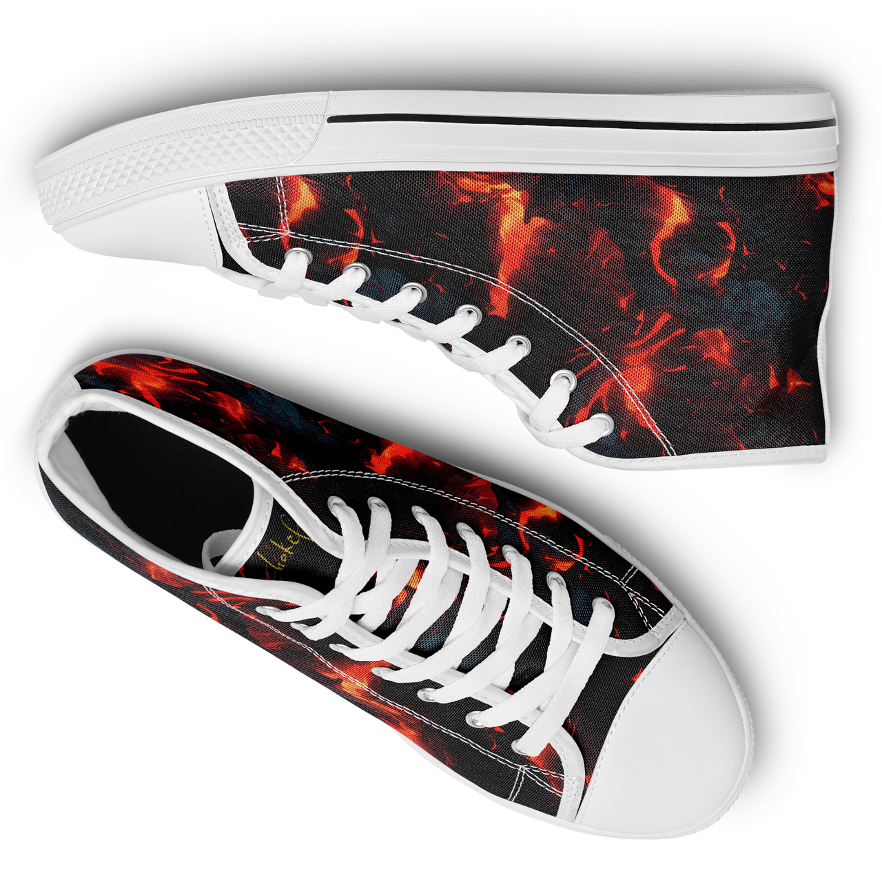Chokefish™ Urban Peak Retro High Tops-Volcano-002