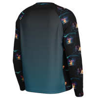 Chokefish™ Long Sleeve Every Day All Weather Trees&Boats Shirt Men's-020-1