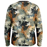 Chokefish™ Long Sleeve Every Day All Weather Acid-Wash Shirt Men's-011