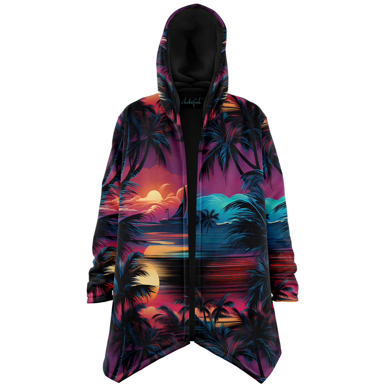 Chokefish™ Trees&Boats Cloaks Unisex-001B