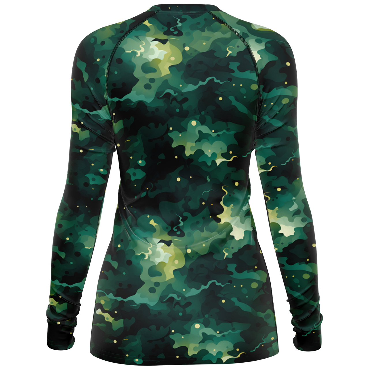 Chokefish™ Long Sleeve Rashguard Camouflage Woman's Shirt-015
