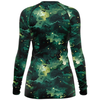 Chokefish™ Long Sleeve Rashguard Camouflage Woman's Shirt-015