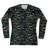 Chokefish™ Long Sleeve Rashguard Marine Men's Shirt-003