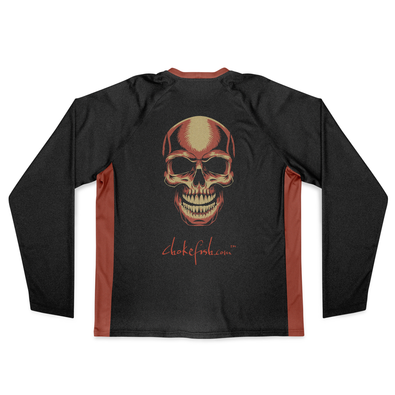 Chokefish™ Long Sleeve Every Day All Weather Skulls Shirt Men's-005