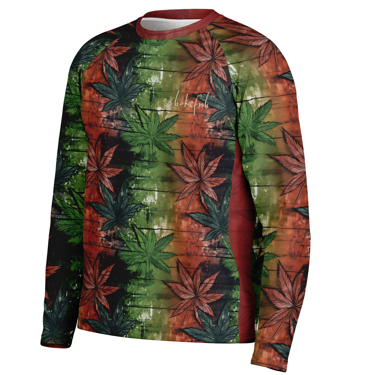 Chokefish™ Long Sleeve Every Day All Weather Cannabis Shirt Men's-002