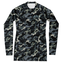 Chokefish™ Long Sleeve Rashguard Camouflage Woman's Shirt-004