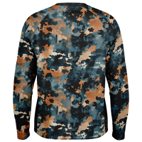 Chokefish™ Long Sleeve Every Day All Weather Acid-Wash Shirt Men's-009
