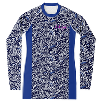 Chokefish™ Long Sleeve Rashguard Maori Woman's Shirt-015