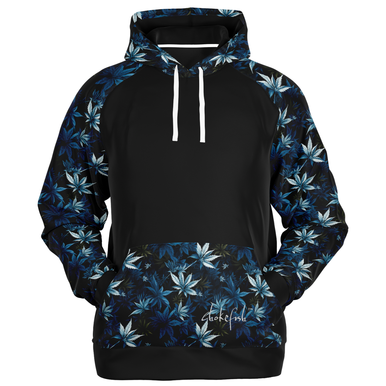Chokefish™ Cannabis Raglan Remix-010B
