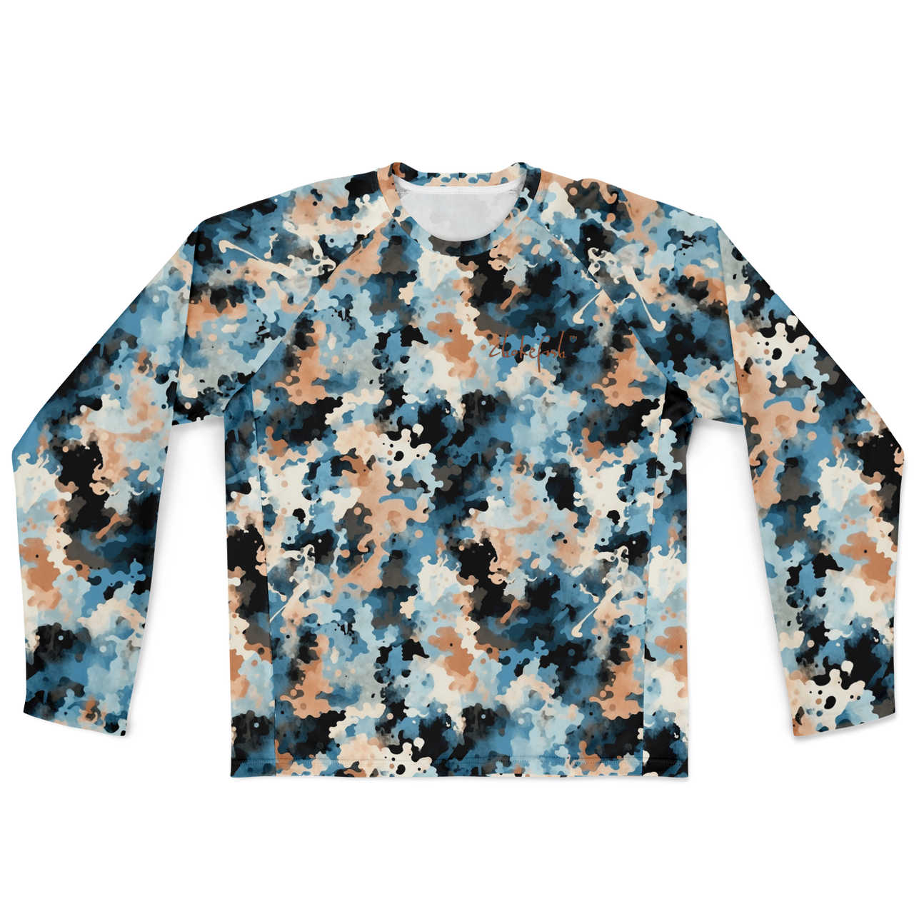 Chokefish™ Long Sleeve Every Day All Weather Acid-Wash Shirt Men's-015