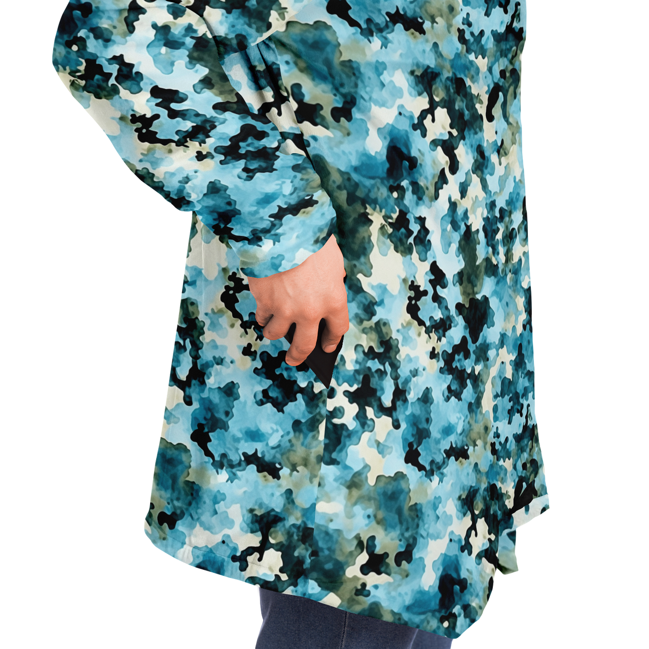Chokefish™ Acid-Wash Cloaks Unisex-012B