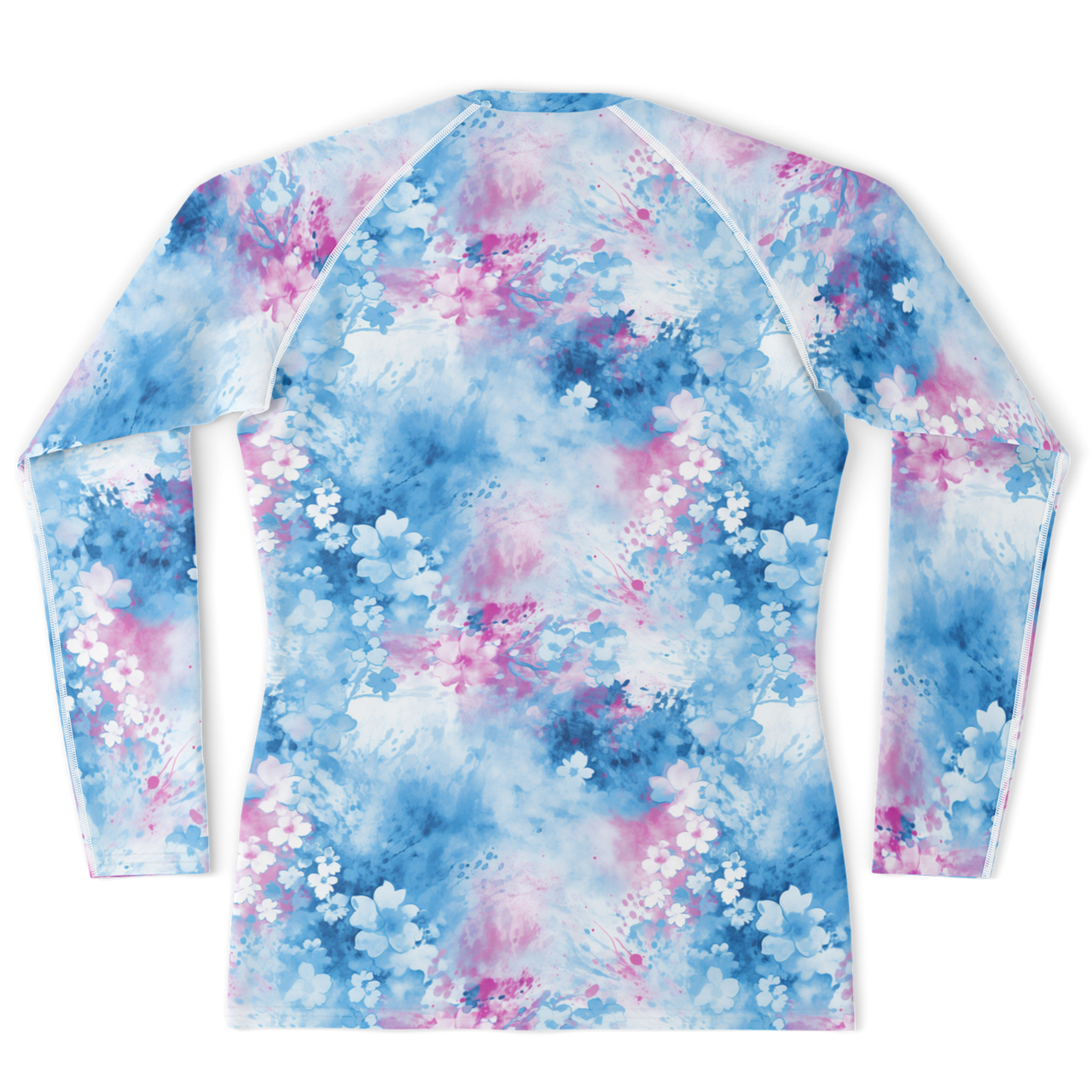 Chokefish™ Long Sleeve Rashguard Acid-Wash Men's Shirt-006