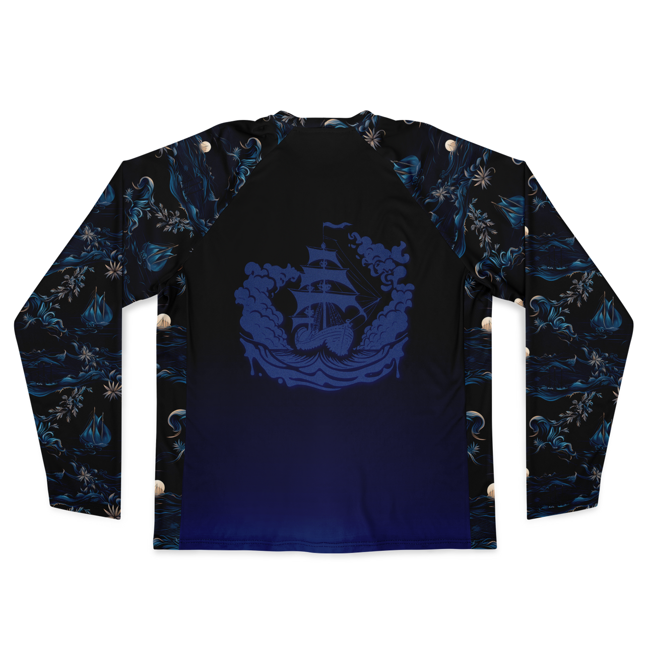 Chokefish™ Long Sleeve Every Day All Weather Trees&Boats Shirt Men's-017-Special-Edition