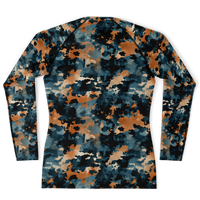Chokefish™ Long Sleeve Rashguard Acid-Wash Men's Shirt-009