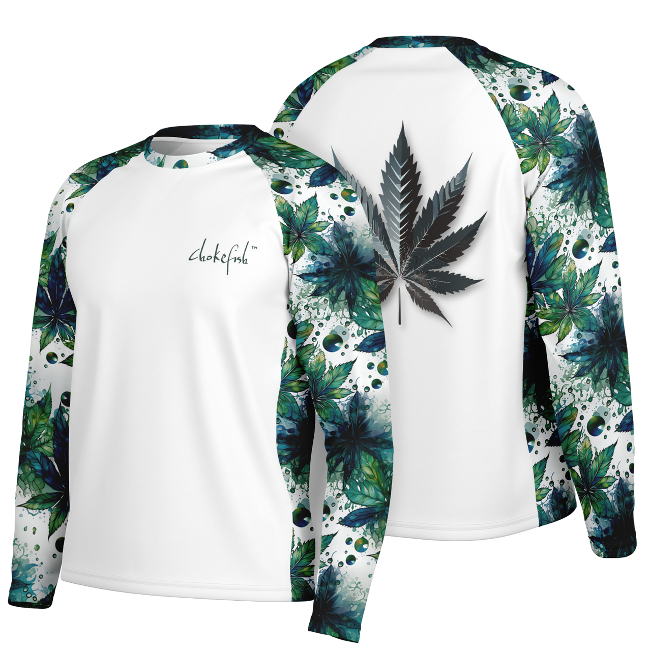 Chokefish™ Long Sleeve Every Day All Weather Cannabis Shirt Men's-034-Special-Edition