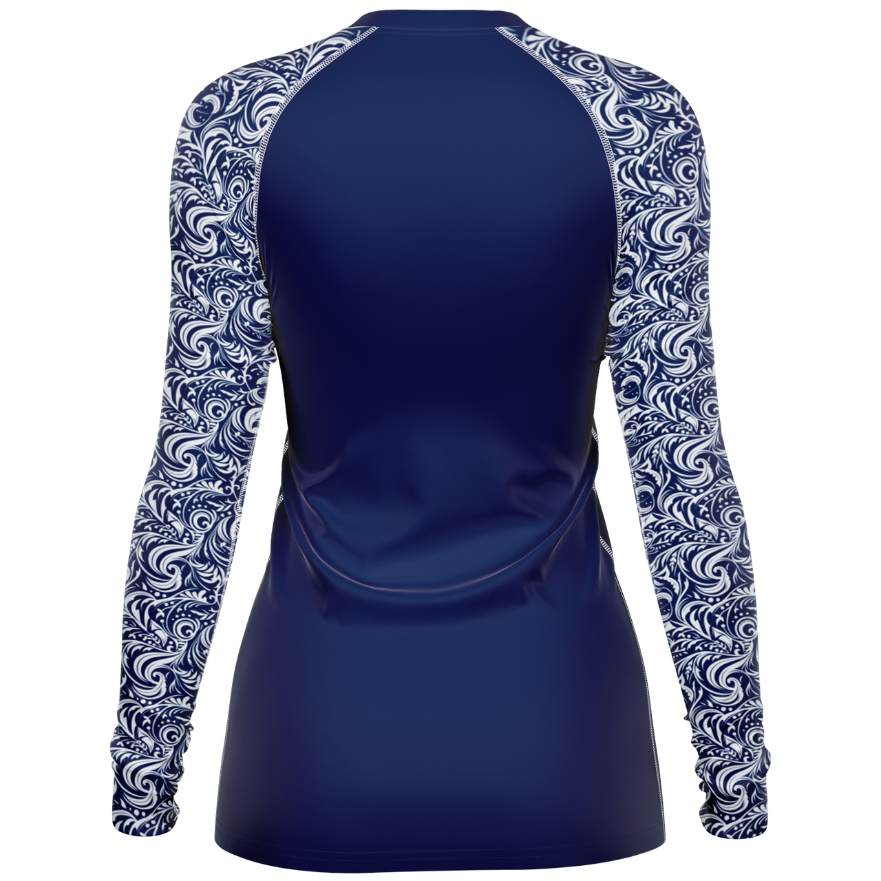 Chokefish™ Long Sleeve Rashguard Maori Woman's Shirt-006