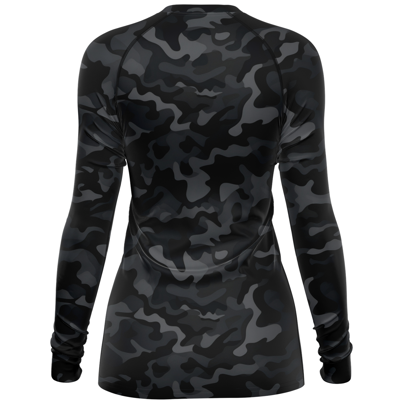 Chokefish™ Long Sleeve Rashguard Camouflage Woman's Shirt-005