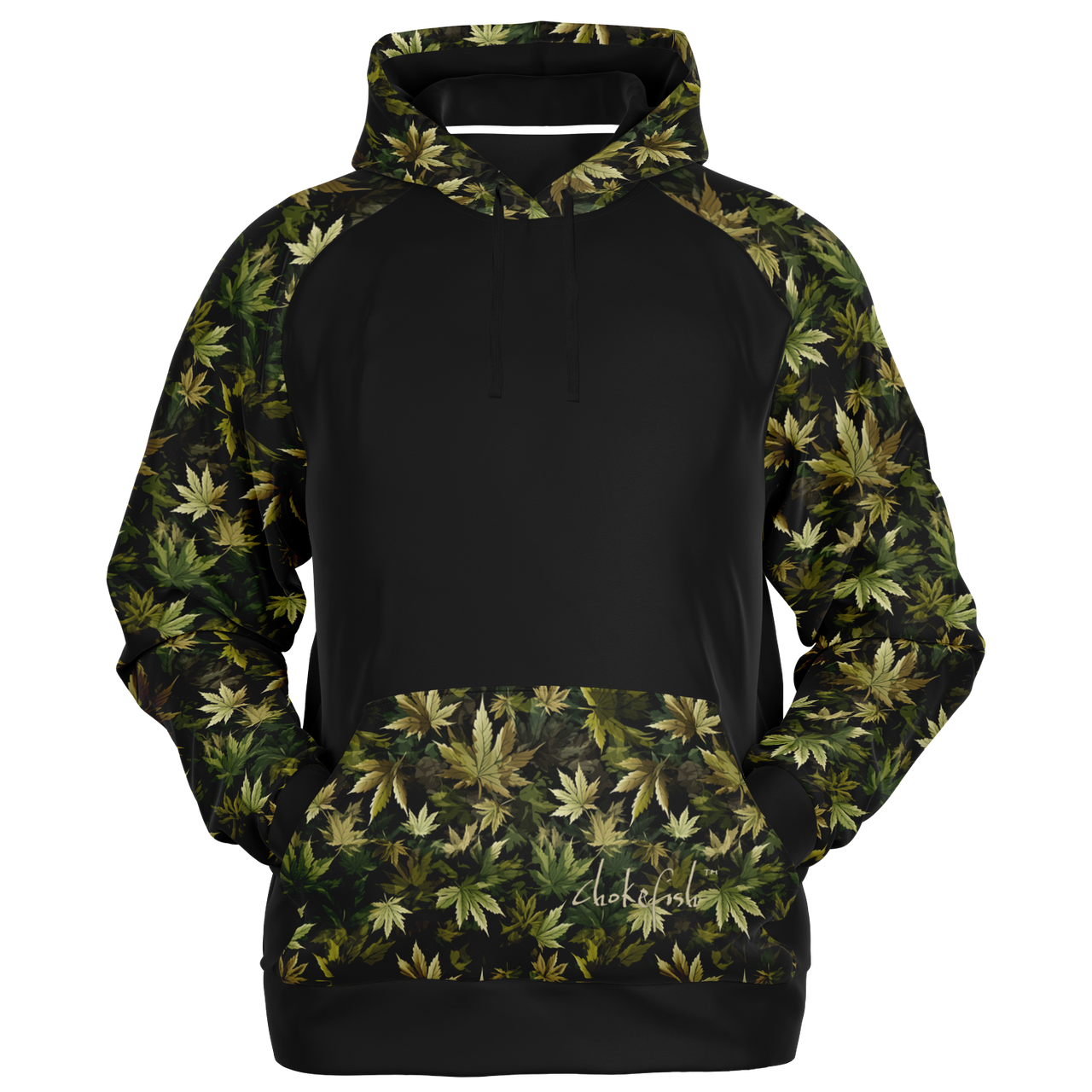 Chokefish™ Cannabis Raglan Remix-007B