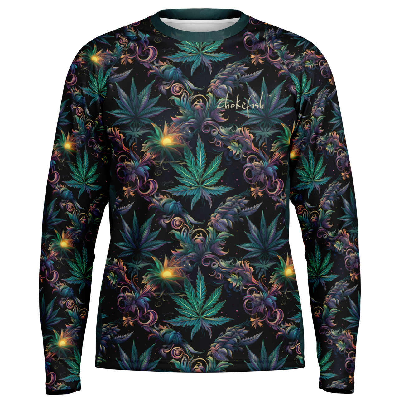 Chokefish™ Long Sleeve Every Day All Weather Cannabis Shirt Men's-016