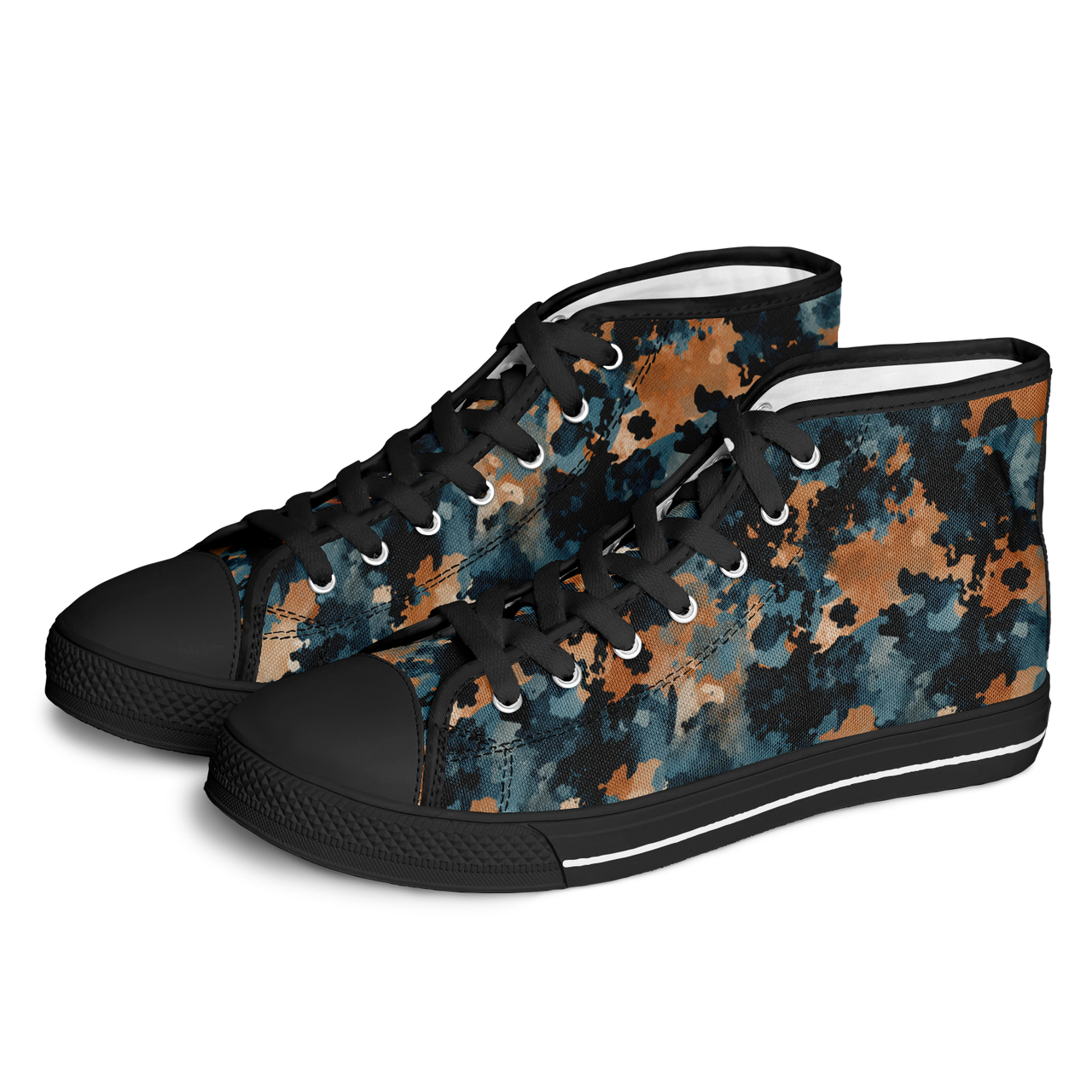 Chokefish™ Urban Peak Retro High Tops-Acid-Wash-009-2