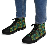 Chokefish™ Urban Peak Retro High Tops-Cannabis-003-2